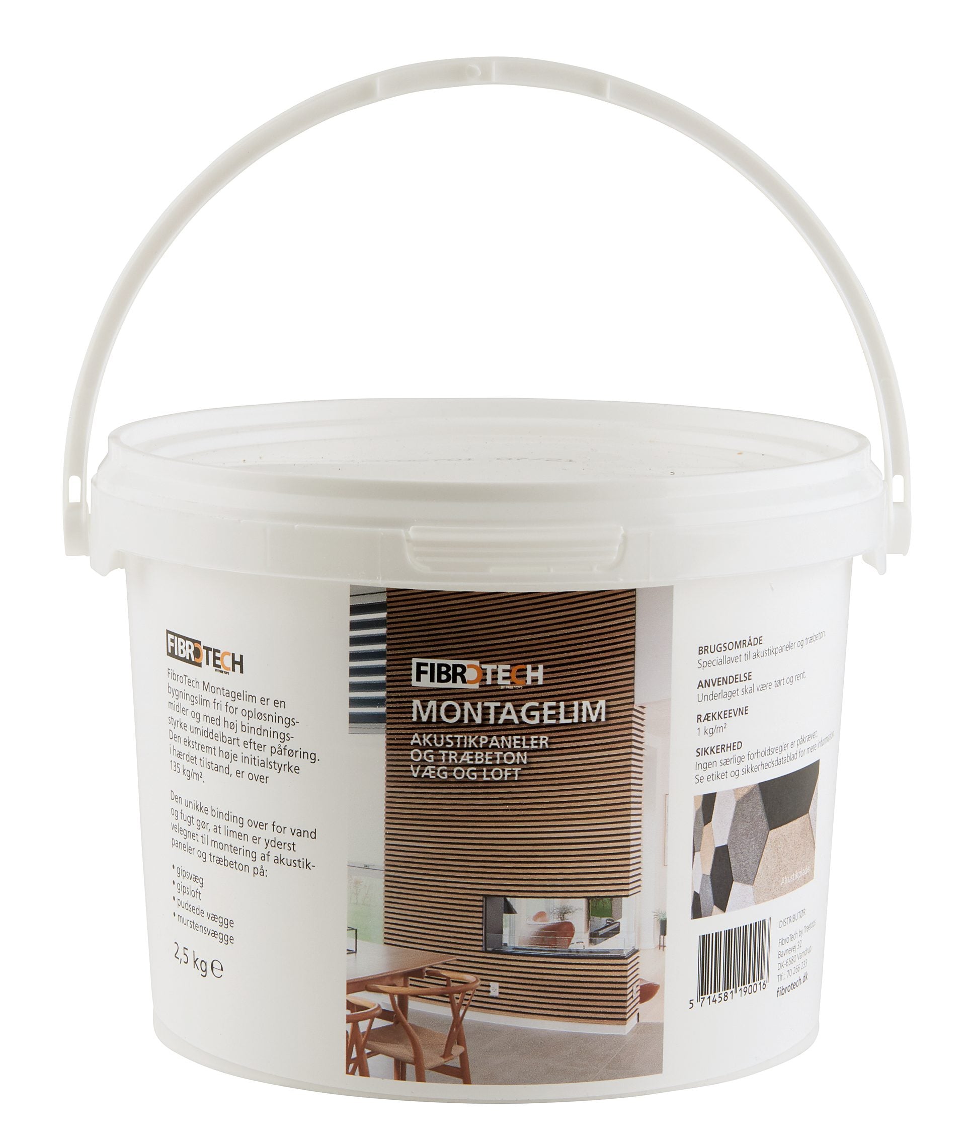 Monteringslim Fibrotech Spann 2,5 kg