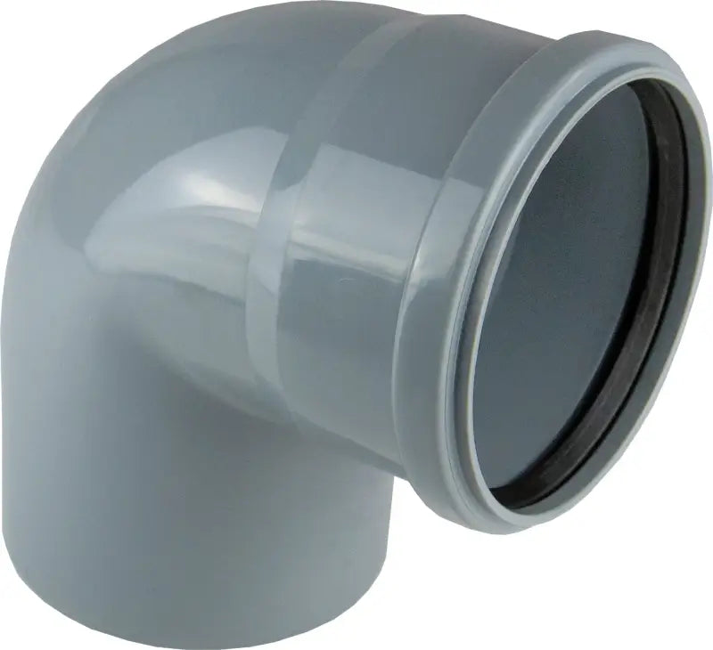 Gray PVC 90-Degree Plumbing Elbow Fitting for Kaczmarek Fonica System