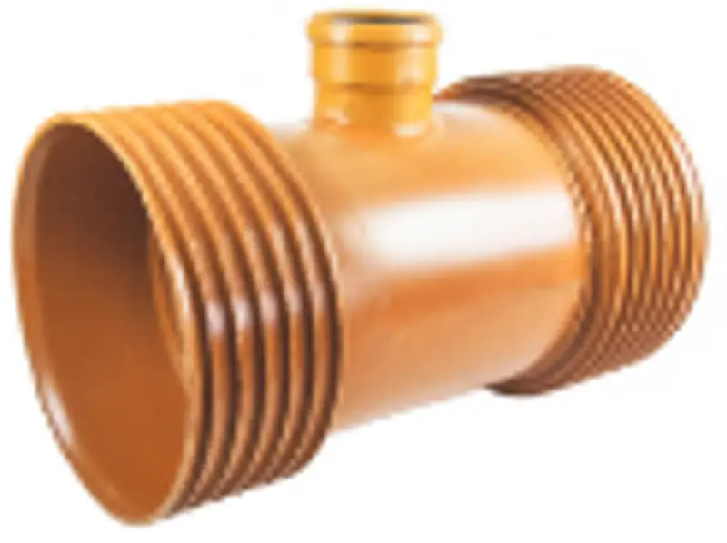 Kaczmarek K2-kan orange plastic pipe fitting for drainage