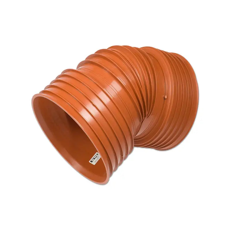 Orange 30° Elbow Fitting för K2-KAN Dubbelväggiga Polypropenrör