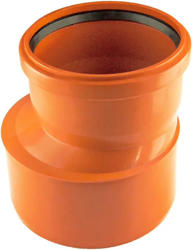 Orange PVC Reducer Fitting för Markavloppsrör Kaczmarek